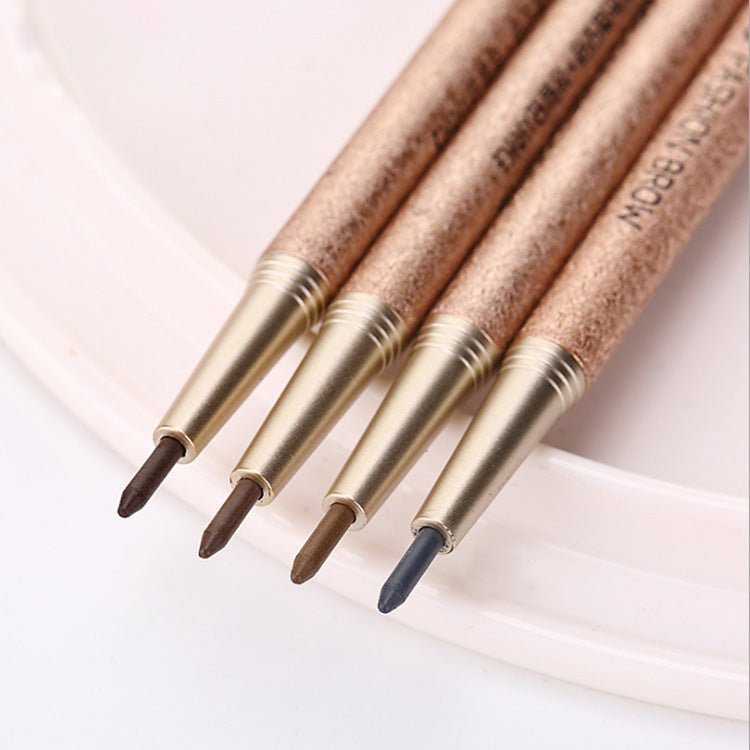 JMT-281482 Automatic Waterproof Eyebrow Pencil with Finely Carved Tip and Replacement Cores - Four Shades Available