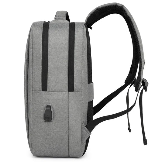 JMT-281674 Business Large Capacity USB Charging Waterproof Laptop Backpack for Computer and Accessories