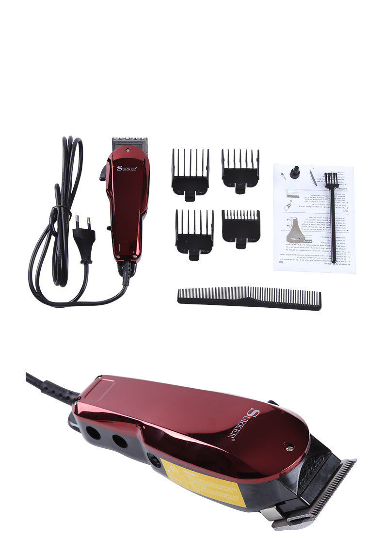 JMT-281738 Electric Hair Clipper with Chrome-Plated Blades and Adjustable Length Settings
