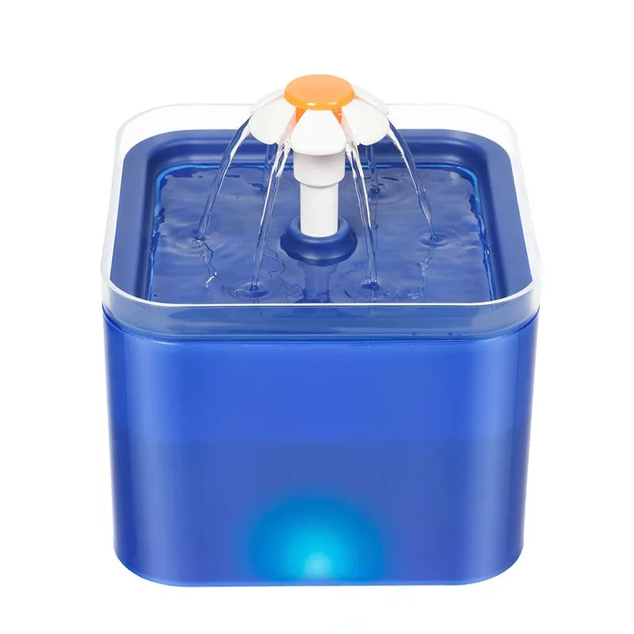 JMT-281866 Automatic Pet Water Fountain 2L with Multi-Flow Designs and Filtration System