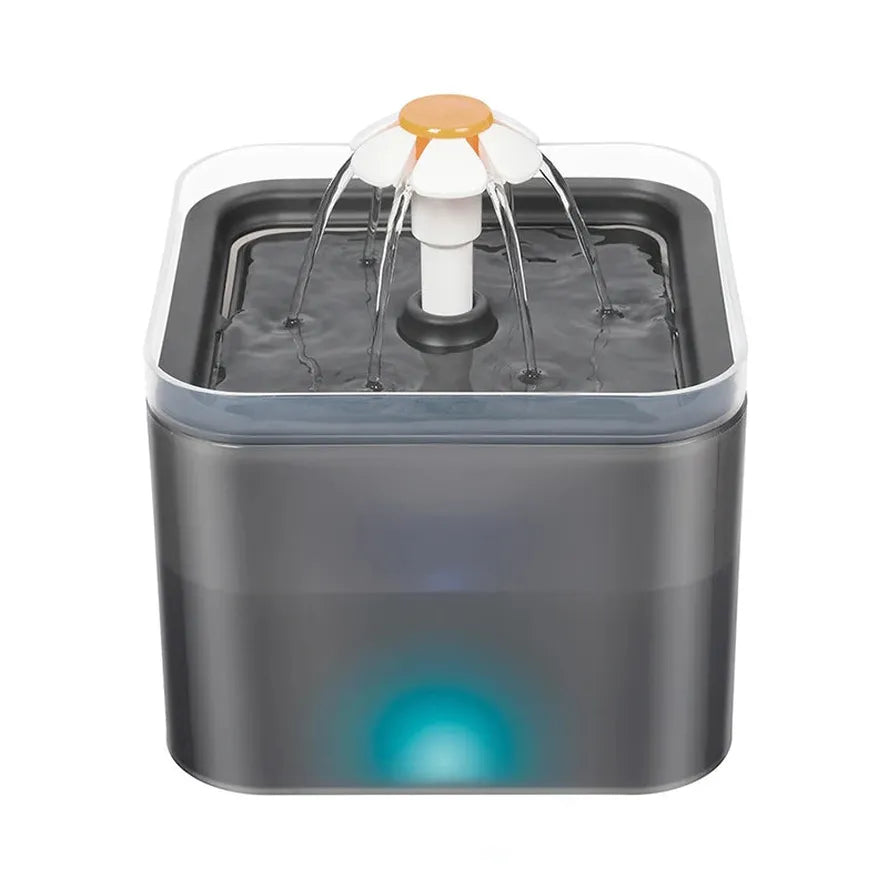 JMT-281866 Automatic Pet Water Fountain 2L with Multi-Flow Designs and Filtration System