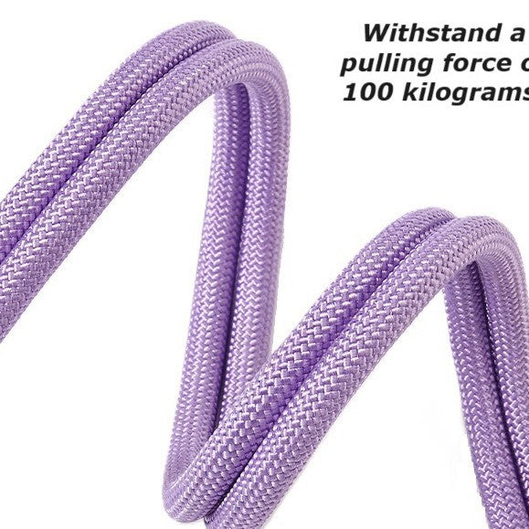 JMT-281994 Comfortable Foam Handle Pet Traction Leash - Durable Anti-Slip Nylon Rope for Dogs, 140cm Length