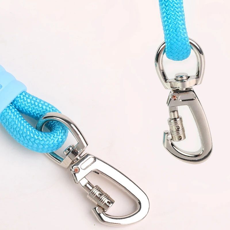 JMT-281994 Comfortable Foam Handle Pet Traction Leash - Durable Anti-Slip Nylon Rope for Dogs, 140cm Length
