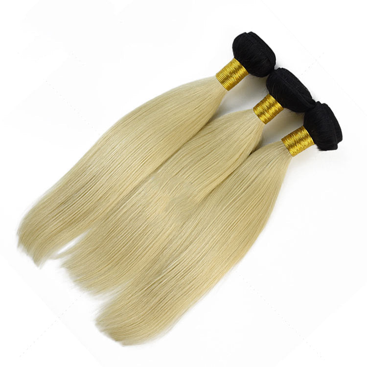 JMT-282186 Natural Long Hair Gradation Wig for Ladies