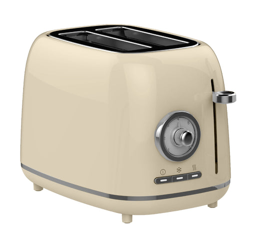 JMT-282314 Compact 2-Slice Red Burger Bun Toaster for Perfectly Toasted Buns