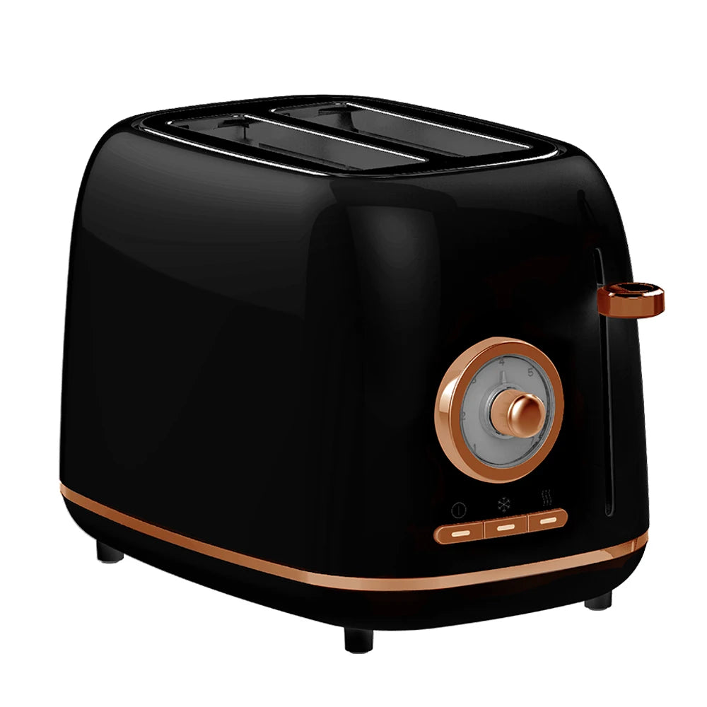 JMT-282314 Compact 2-Slice Red Burger Bun Toaster for Perfectly Toasted Buns