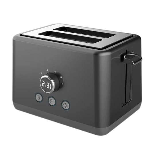 JMT-282442 Classic Vintage Digital Bread Toaster with LED Display and Touch Control