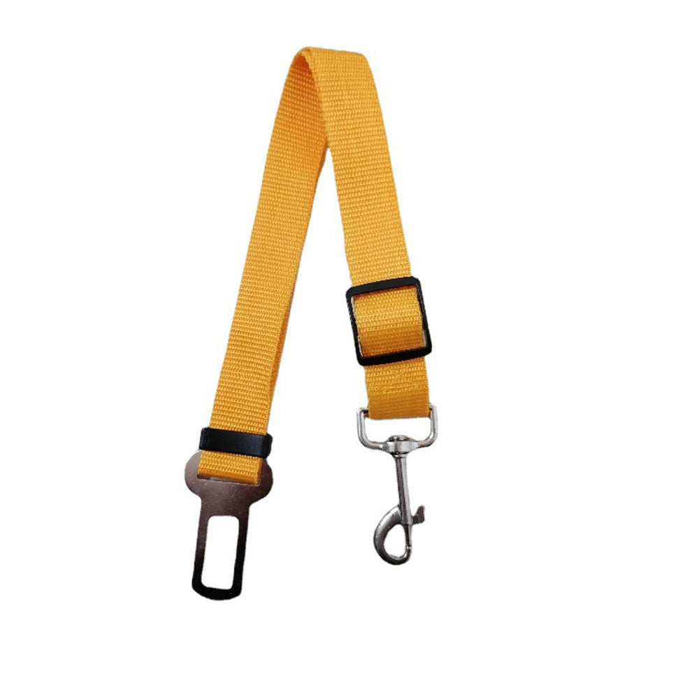 JMT-282506 Adjustable Retractable Pet Safety Belt - Nylon Seat Belt for Dogs and Cats in Multiple Colors