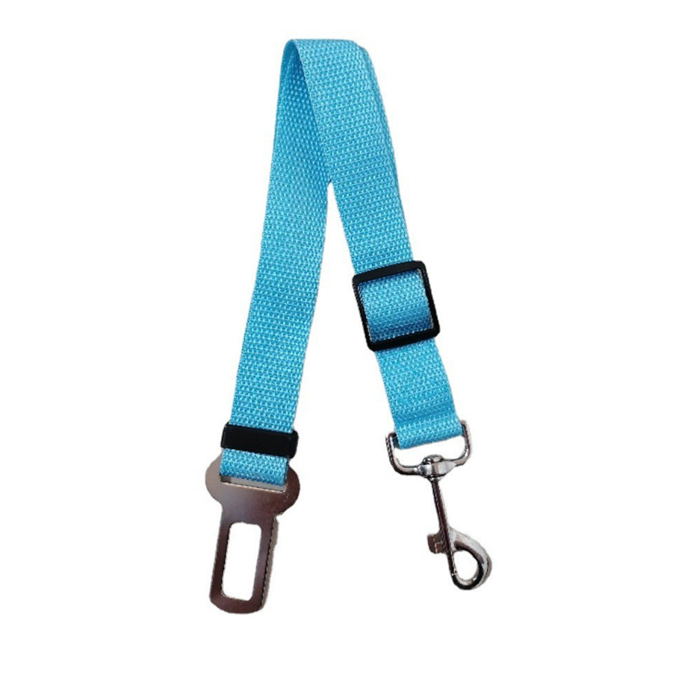 JMT-282506 Adjustable Retractable Pet Safety Belt - Nylon Seat Belt for Dogs and Cats in Multiple Colors