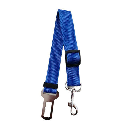 JMT-282506 Adjustable Retractable Pet Safety Belt - Nylon Seat Belt for Dogs and Cats in Multiple Colors