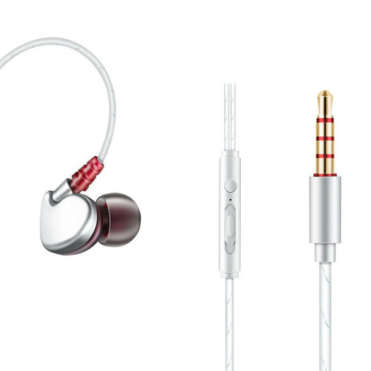 JMT-282634 Genuine Mobile Phone Headphones with Line Control and Subwoofer for Enhanced Sound Quality