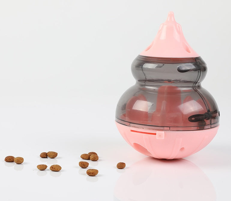 JMT-282634 Gourd-Shaped Tumbler Food Dispensing Toy for Dogs - Educational Play for All Breeds