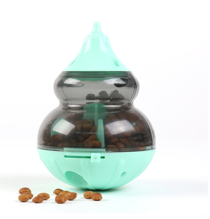 JMT-282634 Gourd-Shaped Tumbler Food Dispensing Toy for Dogs - Educational Play for All Breeds
