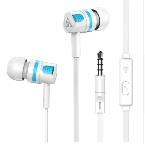 JMT-283146 In-Ear Wired Headphones with 3.5mm Connector and Integrated Microphone for Mobile Use
