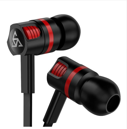 JMT-283146 In-Ear Wired Headphones with 3.5mm Connector and Integrated Microphone for Mobile Use
