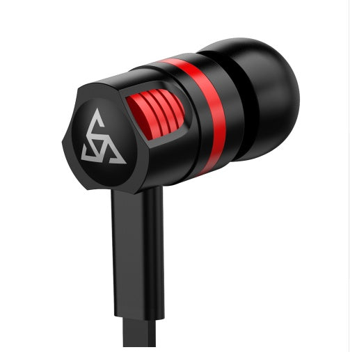 JMT-283146 In-Ear Wired Headphones with 3.5mm Connector and Integrated Microphone for Mobile Use