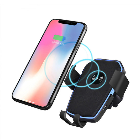 JMT-283338 Wireless Charging Car Gravity Sensor Bracket - Compatible with Micro USB, 10W Output, 2000mA Charging Current