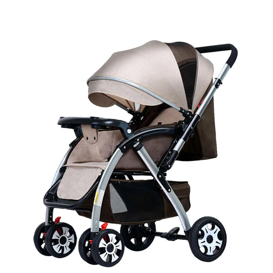 JMT-283658 Lightweight Two-Way Folding Baby Stroller with Dining Plate - Compact Umbrella Pram