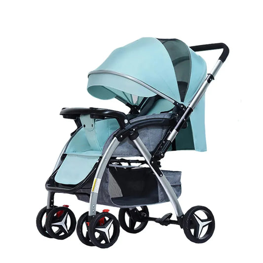 JMT-283658 Lightweight Two-Way Folding Baby Stroller with Dining Plate - Compact Umbrella Pram