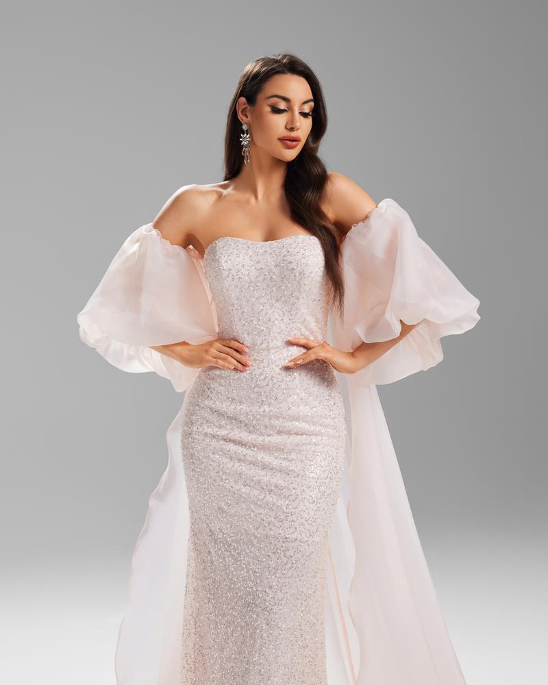 JMT-284042 Elegant Pink Women's Dress with Luxurious Design and Stylish Fit