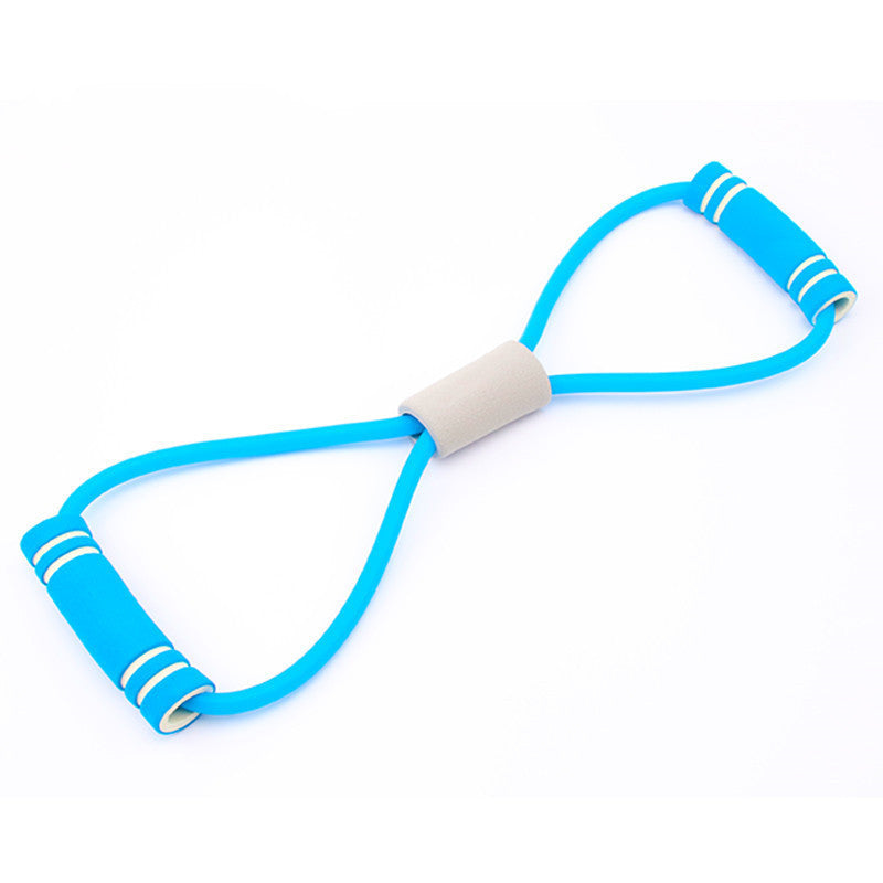 JMT-284106 Two-Color Figure Eight Pull Rope for Stretching and Yoga