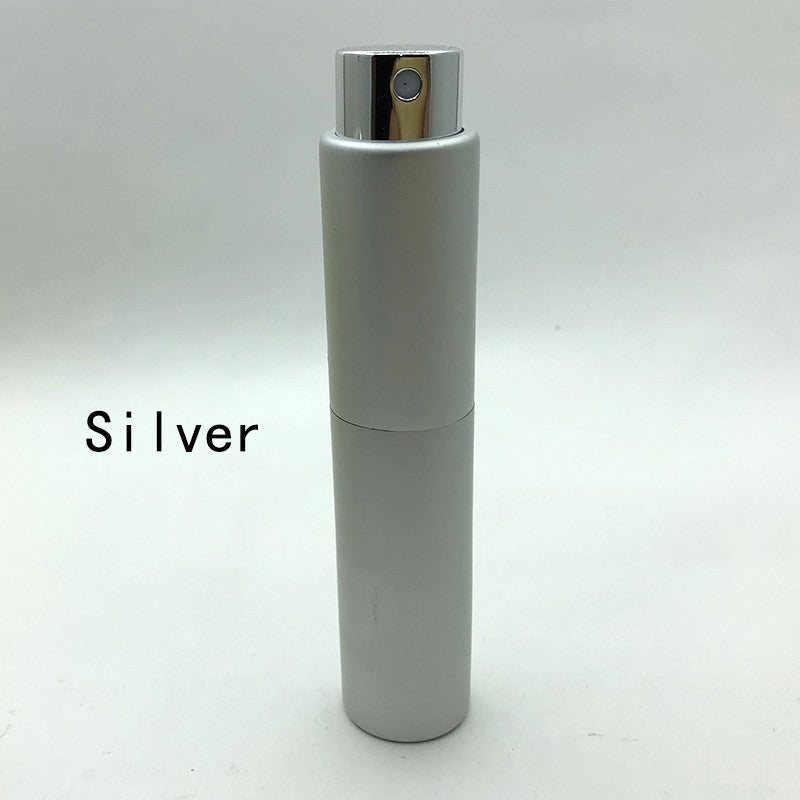 JMT-284234 10ML Aluminum Rotating Spray Bottle with Glass Inner Chamber