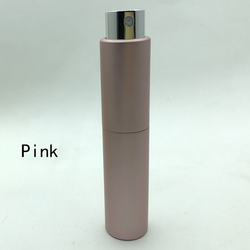 JMT-284234 10ML Aluminum Rotating Spray Bottle with Glass Inner Chamber
