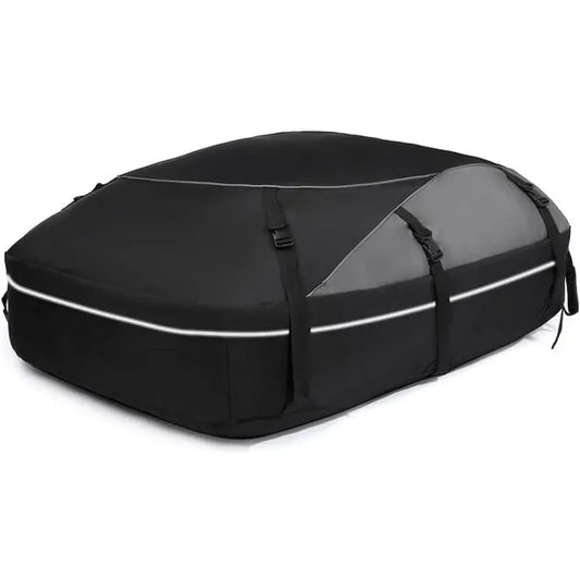 JMT-284426 20 Cubic Foot Waterproof Car Roof Top Carrier with Coated Zippers for Secure Cargo Transport