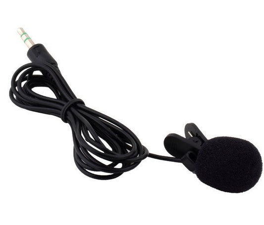 JMT-285130 Condenser Lavalier Microphone with 3.5mm Connector and 2m Lead Wire