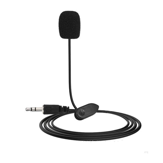 JMT-285130 Condenser Lavalier Microphone with 3.5mm Connector and 2m Lead Wire