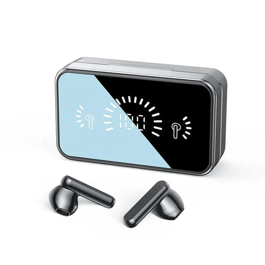 JMT-285130 True Wireless Waterproof Earbuds with Noise Cancellation and LCD Display