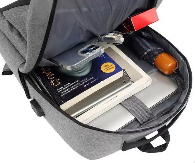 JMT-285130 Waterproof High Capacity Laptop Backpack with USB Charging Port and Reflective Strips