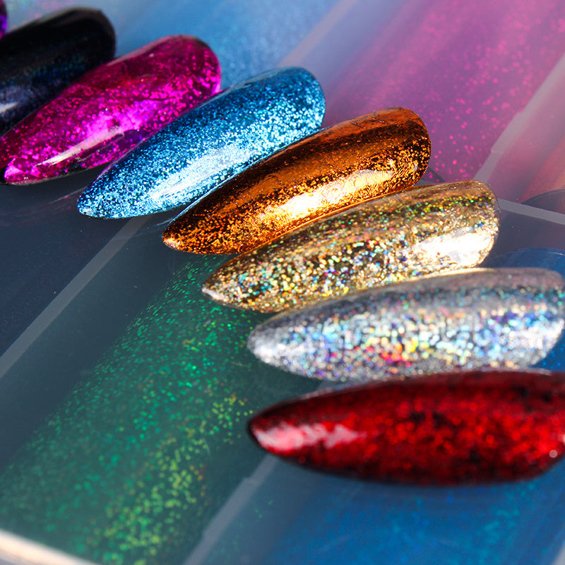 JMT-285258 Starry Sky Nail Art Transfer Paper Set - 4 x 100cm Fashion Trend Stickers