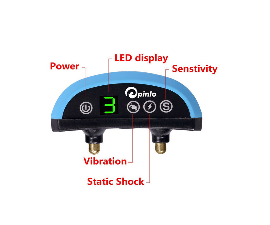 JMT-285322 Rechargeable Smart Induction Vibration Collar for Training and Safety