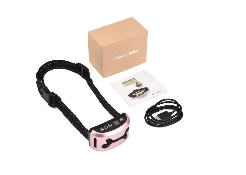 JMT-285322 Rechargeable Smart Induction Vibration Collar for Training and Safety