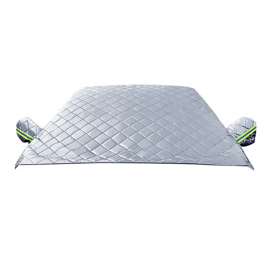 JMT-285578 Snow Windshield Cover and Sunshade for Vehicles - Protects Against Snow, Ice, and Sun Damage
