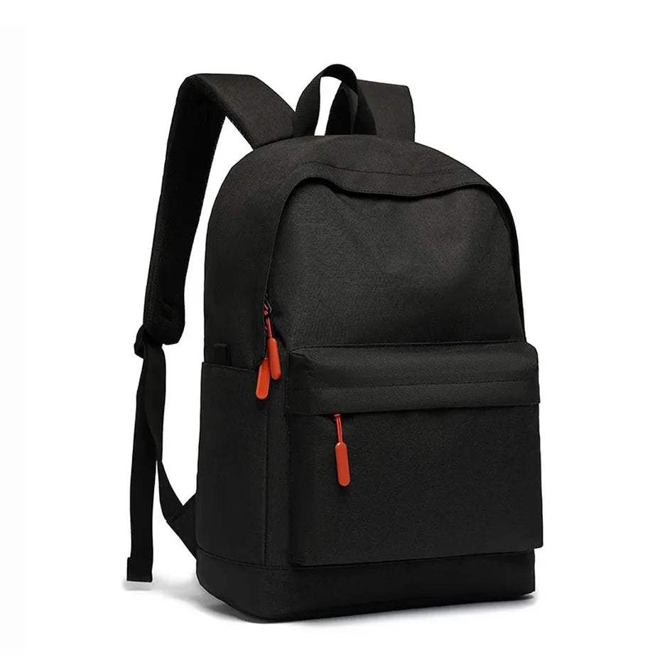 JMT-285770 Durable 15.6'' Casual Laptop Rucksack with USB Port - Lightweight Waterproof Oxford Backpack