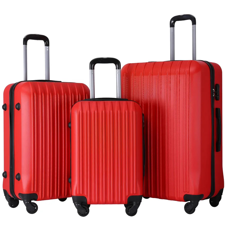 JMT-285834 ABS Plastic Waterproof Travel Trolley Luggage - Available in 20", 24", 28" Sizes