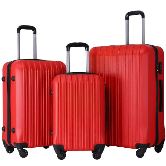 JMT-285834 ABS Plastic Waterproof Travel Trolley Luggage - Available in 20", 24", 28" Sizes