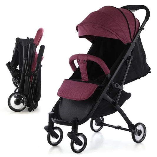 JMT-285962 Eco-friendly Lightweight Foldable Baby Stroller Pram for Children Safety