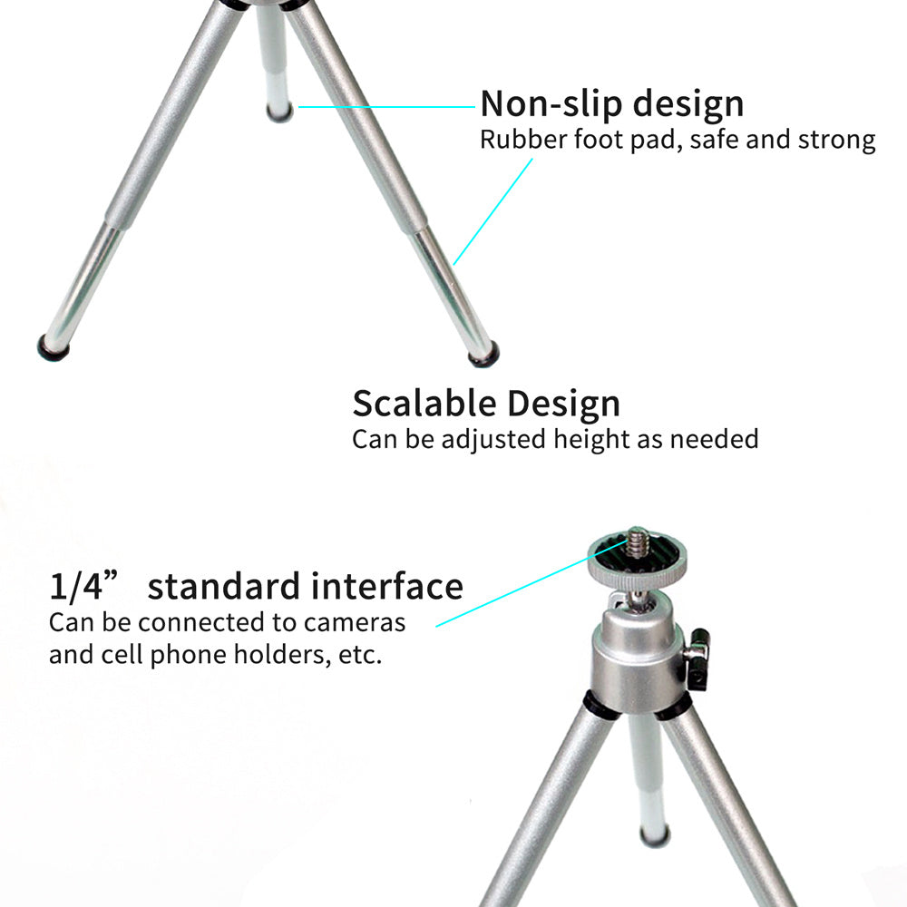 JMT-285962 Universal Mini Flexible Tripod Stand for Digital Cameras and Smartphones