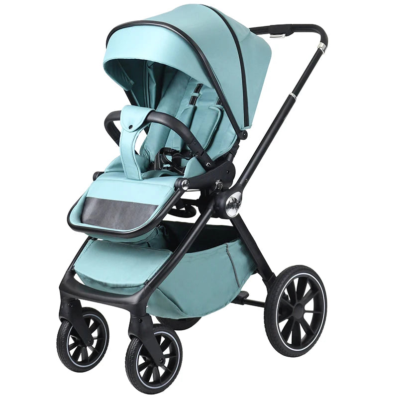 JMT-286090 Lightweight Linen 3-in-1 Baby Stroller for Infants and Toddlers (0-3 Years) in Car Design