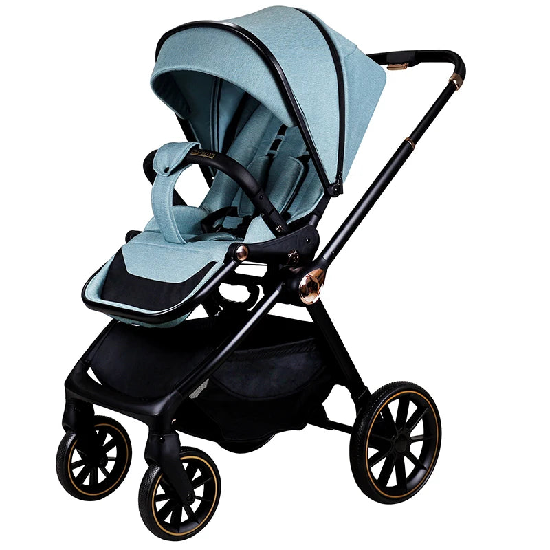 JMT-286090 Lightweight Linen 3-in-1 Baby Stroller for Infants and Toddlers (0-3 Years) in Car Design