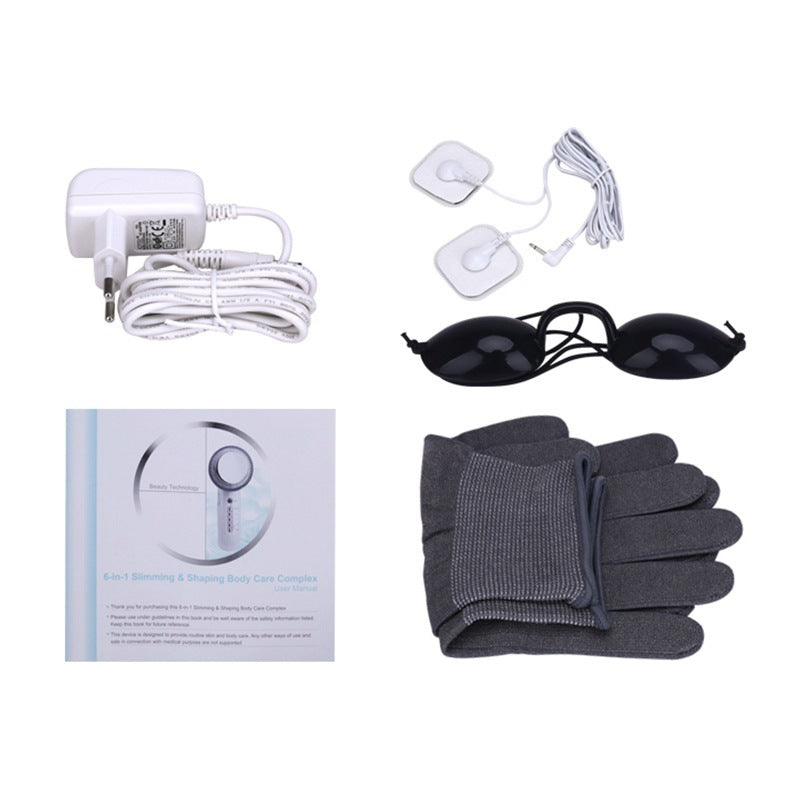 JMT-286090 Six-in-One LED Ultrasonic Beauty Device for Skin Care and Rejuvenation