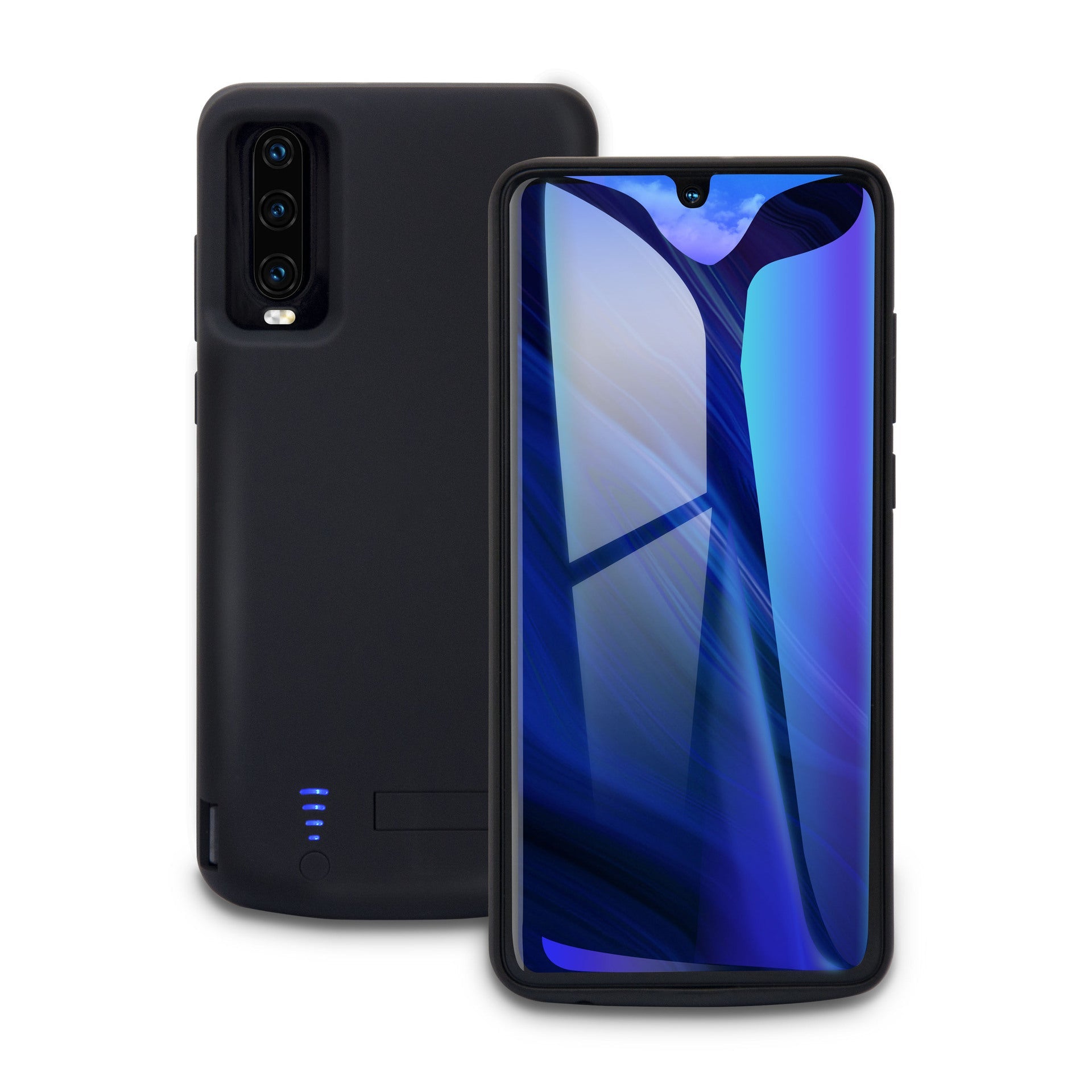 JMT-286282 Back Clip Power Bank for Huawei P30/P30 Pro - 5000mAh Portable Charger with All-Inclusive USB Style Shell