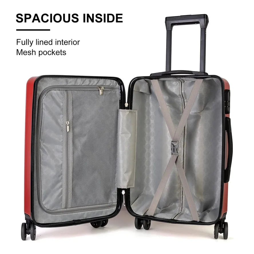 JMT-286666 Stylish Customisable Hard Shell Carry-on Luggage | 20", 24", and 28" Sizes