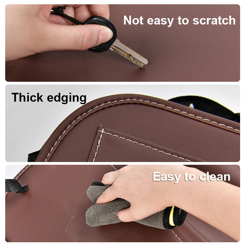 JMT-286730 Multifunctional Thick Edging Mats Protector for Car Back Seats