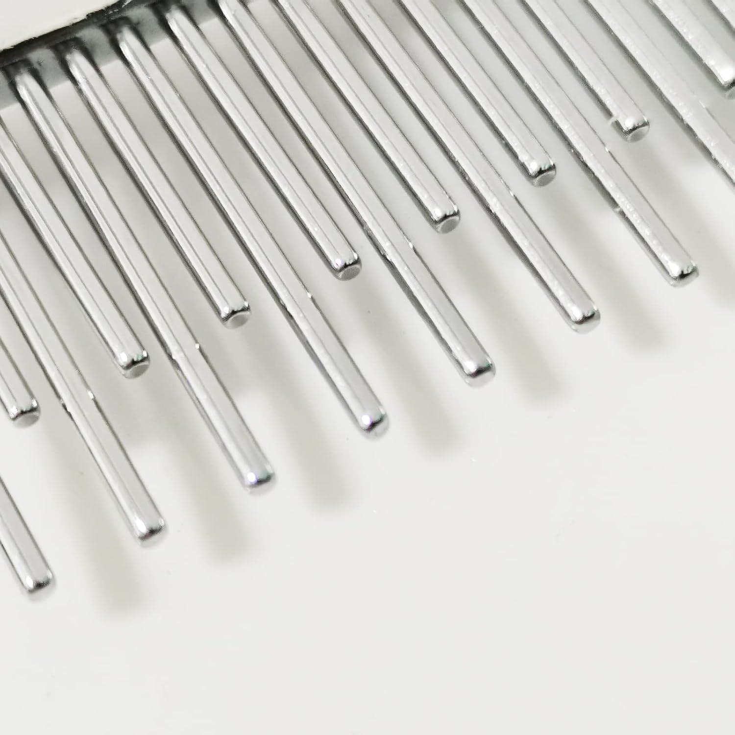 JMT-286922 Dual-Function Pet Comb for Dogs and Cats - Stainless Steel Detangler with Short and Long Teeth for Grooming and Dematting