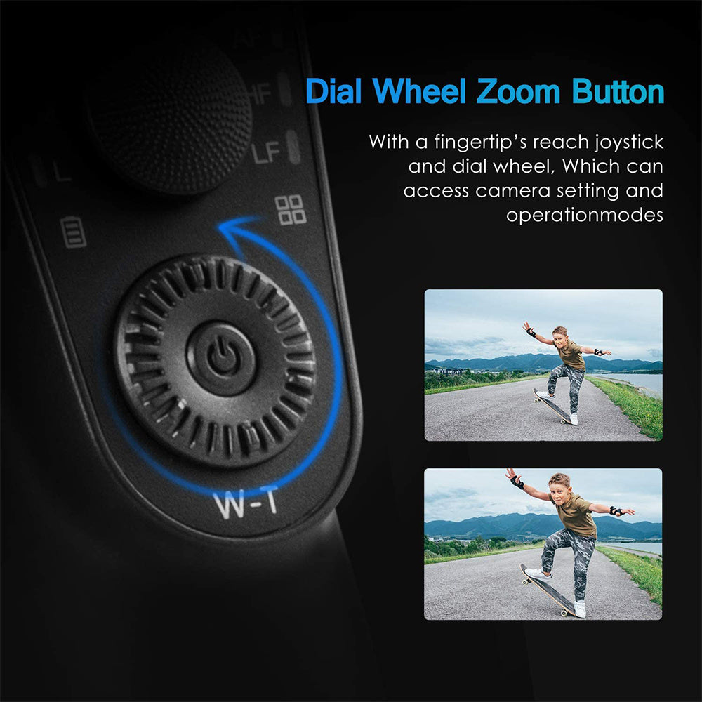 JMT-287114 Three-Axis Handheld Gimbal Stabilizer for Mobile Phones, Lightweight Design with Long Battery Life