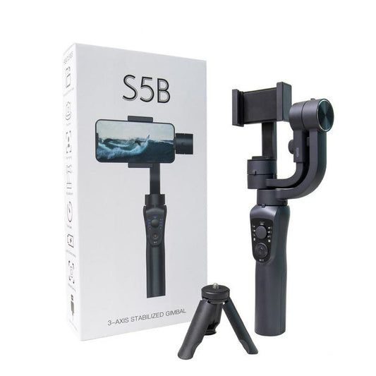 JMT-287114 Three-Axis Handheld Gimbal Stabilizer for Mobile Phones, Lightweight Design with Long Battery Life